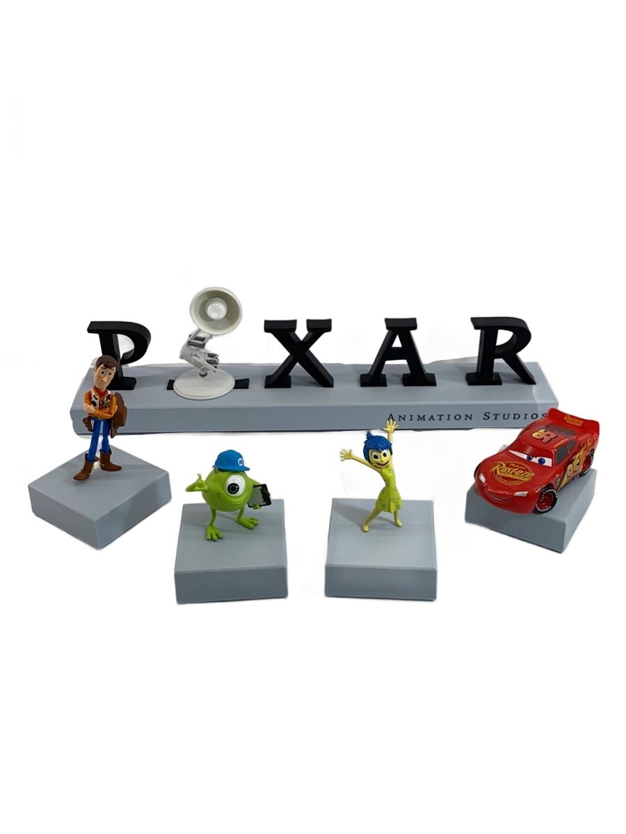 MADE by sunny side up◆PIXAR CHARACTERS×PIXAR LOGO RIGURE SET