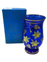 【中古】Bohemia◆壷・花瓶/BLU【インテリア小物・日用雑貨】