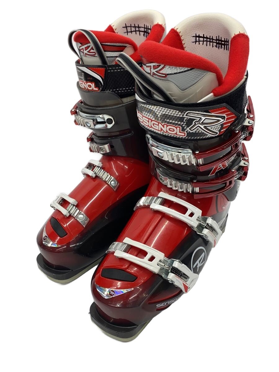 【中古】ROSSIGNOL◆スキーブーツ/26.5cm/RED/アダルト/ALIAS 90//【スポーツ】