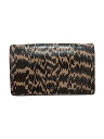 【中古】COACH◆クラッチバッグ_オールレザー_アニマル/レザー/PNK【バッグ】