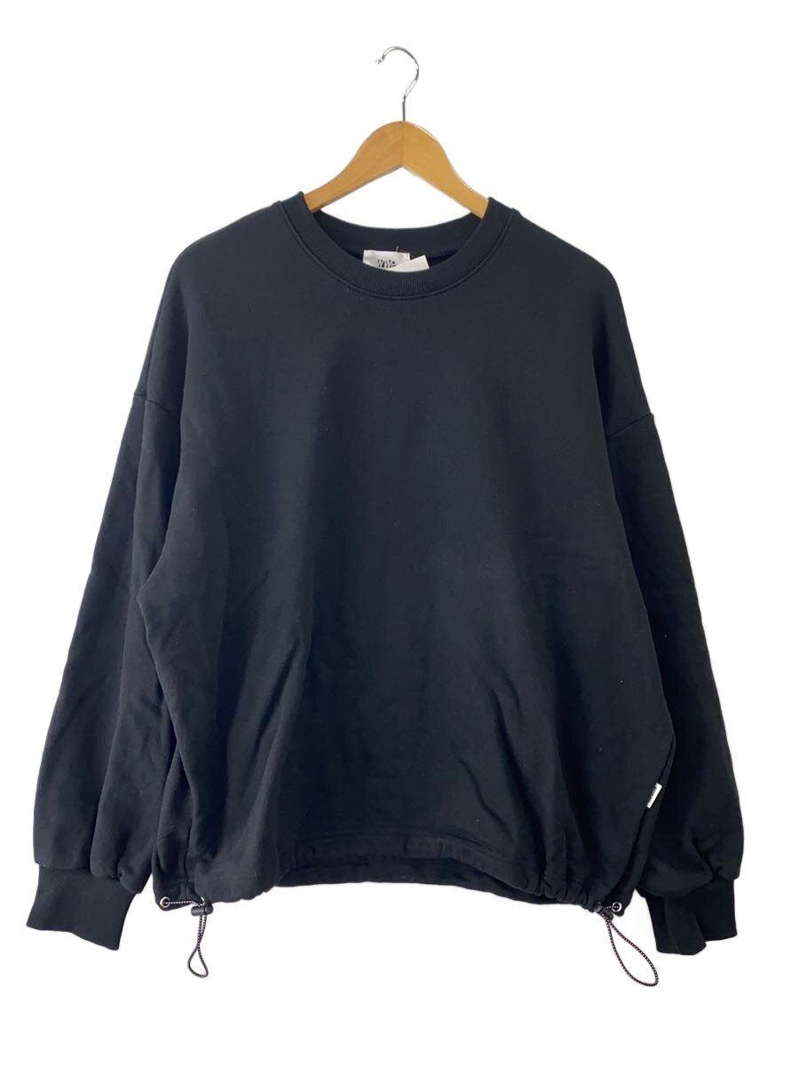 WETTEMPT◆スウェット/L/コットン/BLK