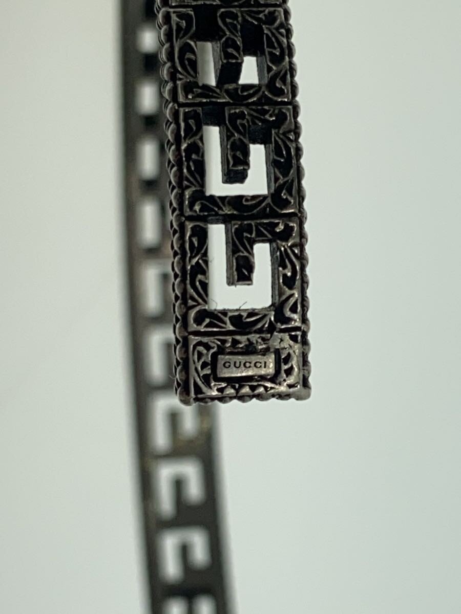 2nd STREET 楽天市場店の【中古】GUCCI◆スクエアG/バングル/SV925/SLV/メンズ//【服飾雑貨他】｜アングル2