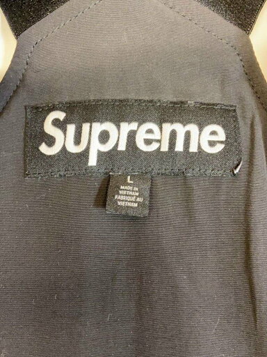 【中古】Supreme◆24AW/WINDSTOPPER Overall/オーバーオール/L/ポリエステル/BLK//【メンズウェア】