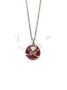 【中古】GUCCI◆ゴーストメタルネックレス/BRD/トップ有/レディース【服飾雑貨他】