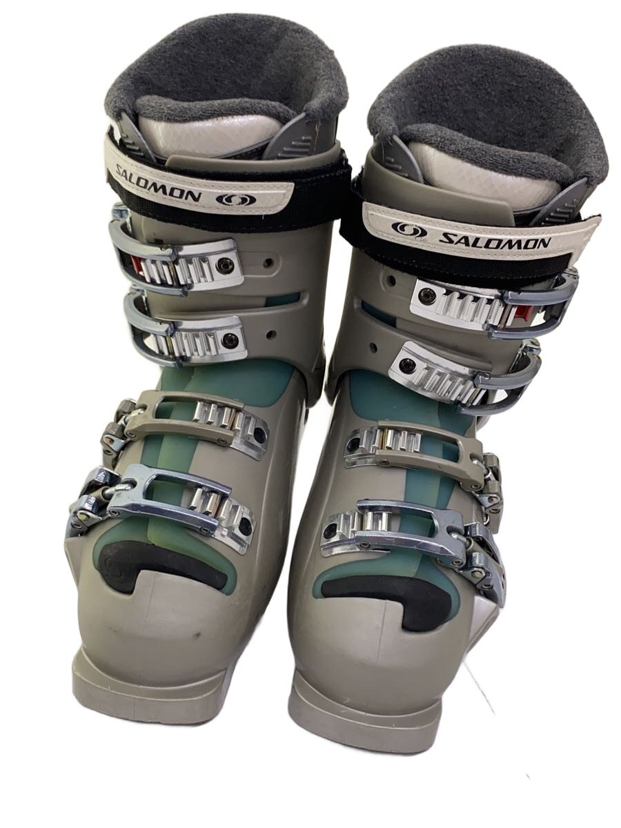【中古】salomon◆スキーブーツ/23cm/GRY/アダルト【スポーツ】