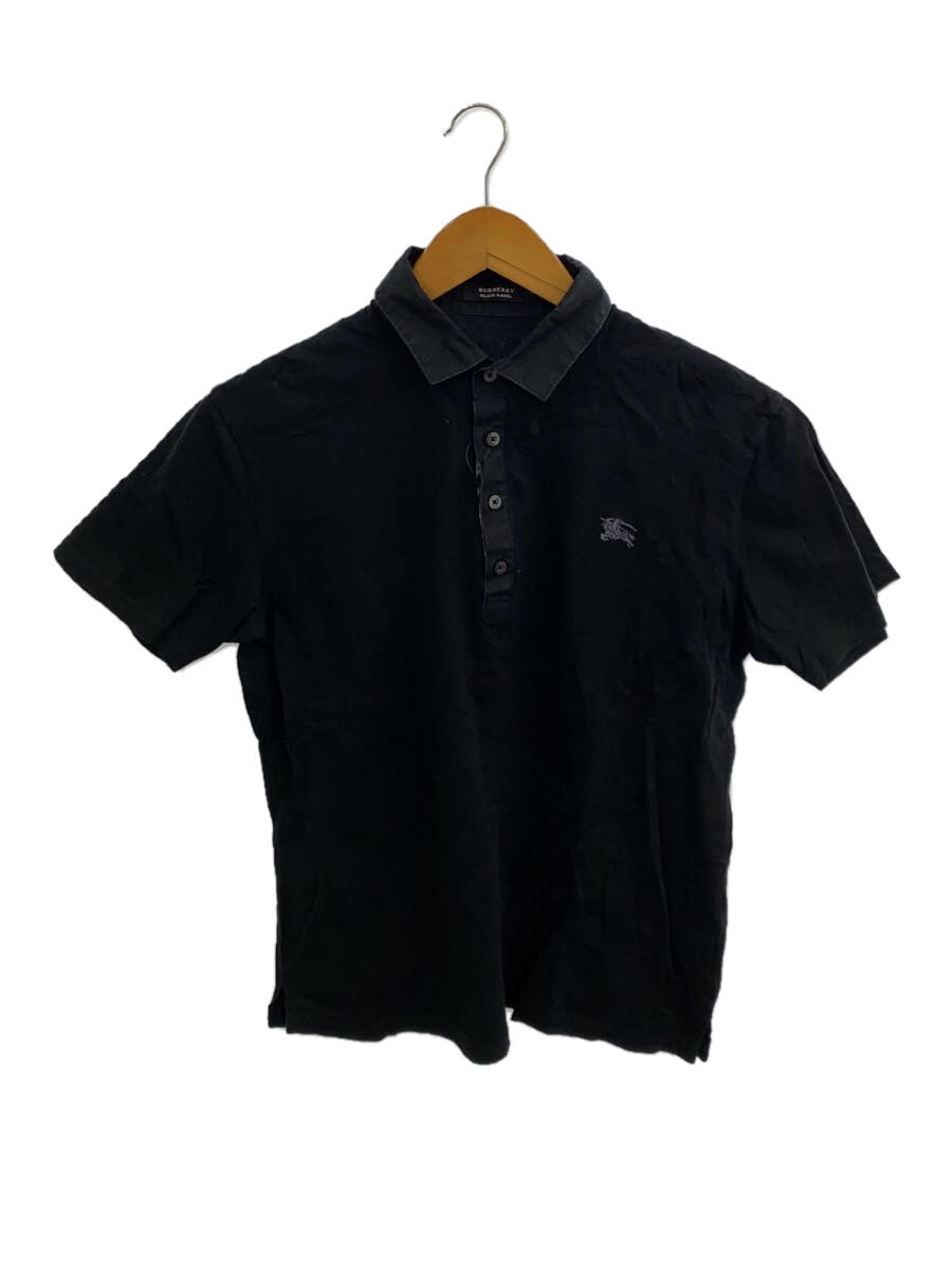 【中古】BURBERRY BLACK LABEL◆ポロシャ