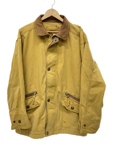 【中古】CAMEL◆ジャケット/--/コットン/YLW【メンズウェア】 【中古】CAMEL◆ジャケット/--/コットン/YLW【メンズウェア】