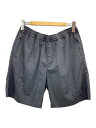 【中古】MONCLER◆スイムショーツ/ショートパンツ/L/ナイロン/BLK/J10912C00005【メンズウェア】