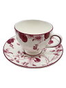 【中古】WEDGWOOD◆カップ&ソーサー1客/RED/ワインプラム【キッチン用品】