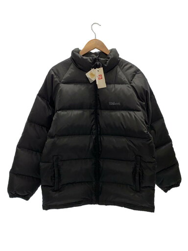 【中古】WILSON◆ダウンジャケット/L/ポリエステル/BLK/WRE7912【メンズウェア】 【中古】WILSON◆ダウンジャケット/L/ポリエステル/BLK/WRE7912【メンズウェア】