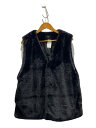 【中古】HARE◆23AW/フリースベスト/FREE/ポリエステル/BLK/HA030422AD【メンズウェア】(4)