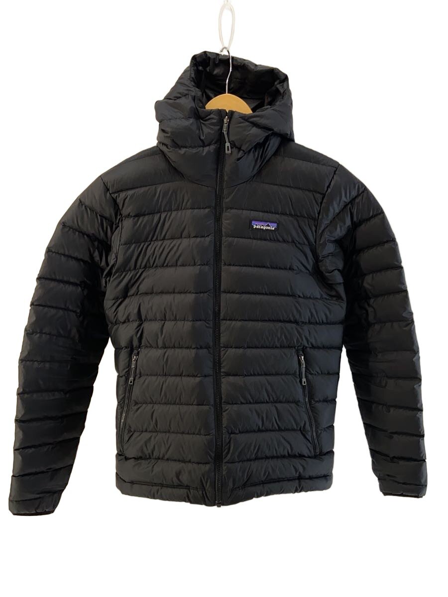 【中古】patagonia◆ダウンジャケット/XS/ポリエステル/BLK/84701FA15【メンズ ...
