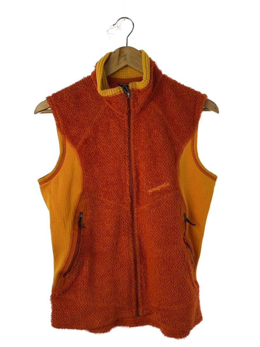 【中古】patagonia◆フリースベスト/S/ポリエステル/ORN/25152S7/R2 POLARTEC Regulator Fleece【メンズウェア】