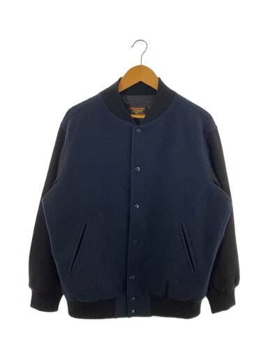 【中古】SKOOKUM◆スタジャン/M/ポリエステル/NVY/SK21101-GL【メンズウェア】 【中古】SKOOKUM◆スタジャン/M/ポリエステル/NVY/SK21101-GL【メンズウェア】