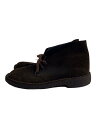 【中古】Clarks◆チャッカブーツ/UK7.5/BRW/スウェード/31692【シューズ】