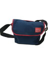 【中古】Manhattan Portage◆トートバッグ/--/BLU/無地//【バッグ】