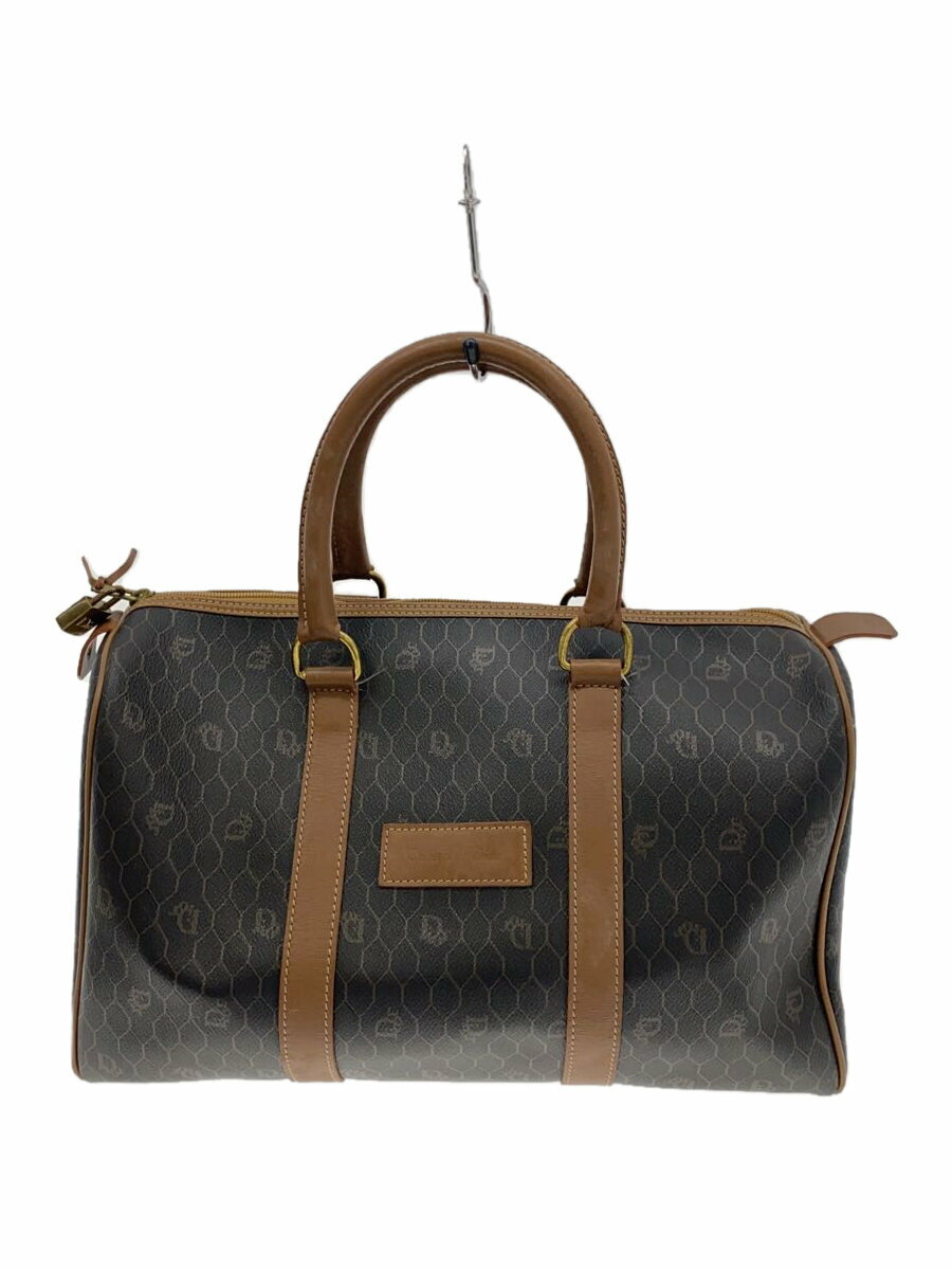 楽天2nd STREET 楽天市場店【中古】Christian Dior◆ボストンバッグ/PVC/BRW/総柄【バッグ】