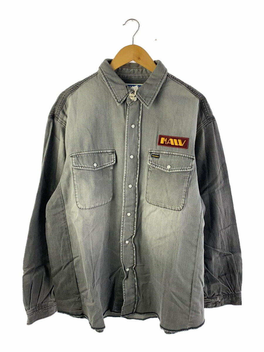 【中古】Liberaiders◆長袖シャツ/L/コットン/BLK/701032401【メンズウェア】