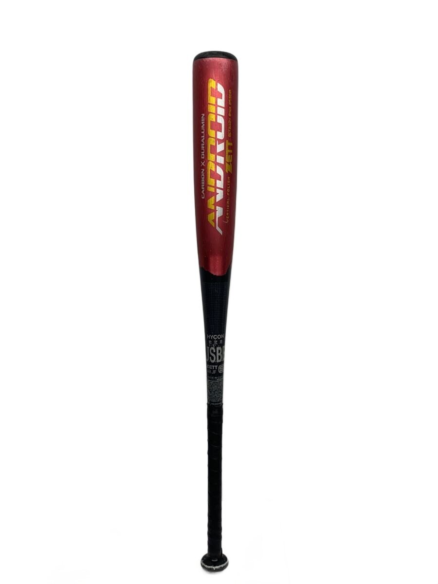 【中古】ZETT◆軟式用バット/アンドロイド/野球用品/レッド/BCT31104【スポーツ】