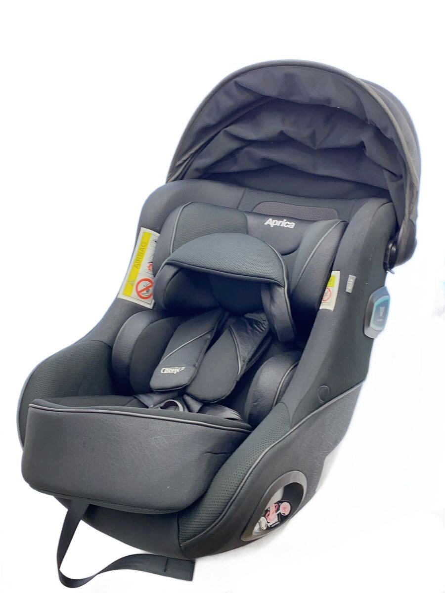 【中古】Aprica◆チャイルドシート/新生児乳児/BLK/インナーパット有/2164583/クルリラビッテXシェル【キッズ】