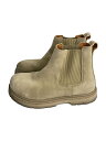 【中古】BIRKENSTOCK◆ハイカットスニーカー/26.5cm/CRM/スウェード/使用感有【シューズ】