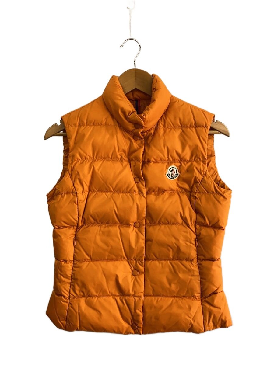 楽天市場】MONCLER ダウンベスト オレンジの通販