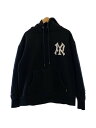 【中古】#FR2◆胸刺繍/パーカー/L/ポリエステル/BLK【メンズウェア】