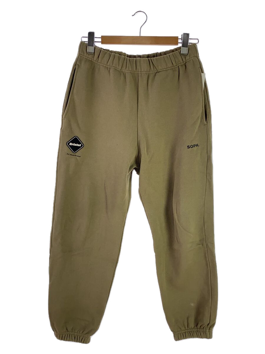 【中古】F.C.R.B.(F.C.Real Bristol)◆23AW/TEAM SWEAT PANTS/ボトム/S/コットン/KHK/FCRB-232082【メンズウェア】