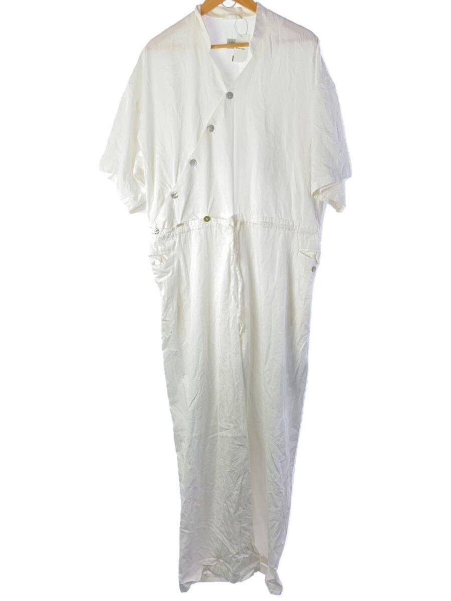 【中古】MARU TO/オールインワン/L/コットン/WHT/無地/? NULL ?【レディースウェア】