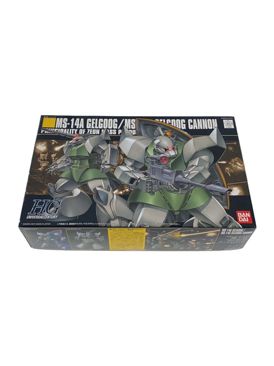 【中古】BANDAI◆ガンプラ/076[HG]HGUC MS-14A/C 量産型ゲルググ/ゲルググキャノン/ガンダム【ホビー】