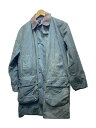 【中古】Barbour◆コート/--/--/BORDER/80s~90s/状態考慮【メンズウェア】(4)