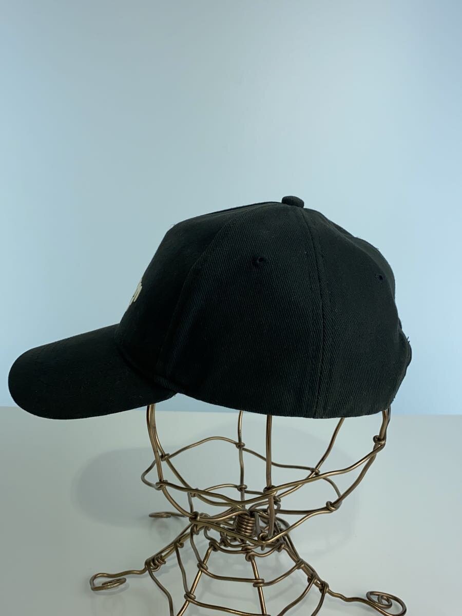 【中古】Palm Angels◆キャップ/S/コットン/BLK/総柄/レディース【服飾雑貨他】