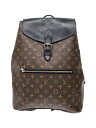 【中古】LOUIS VUITTON◆パルク_モノグラム・マカサー_BRW/PVC/BRW【バッグ】