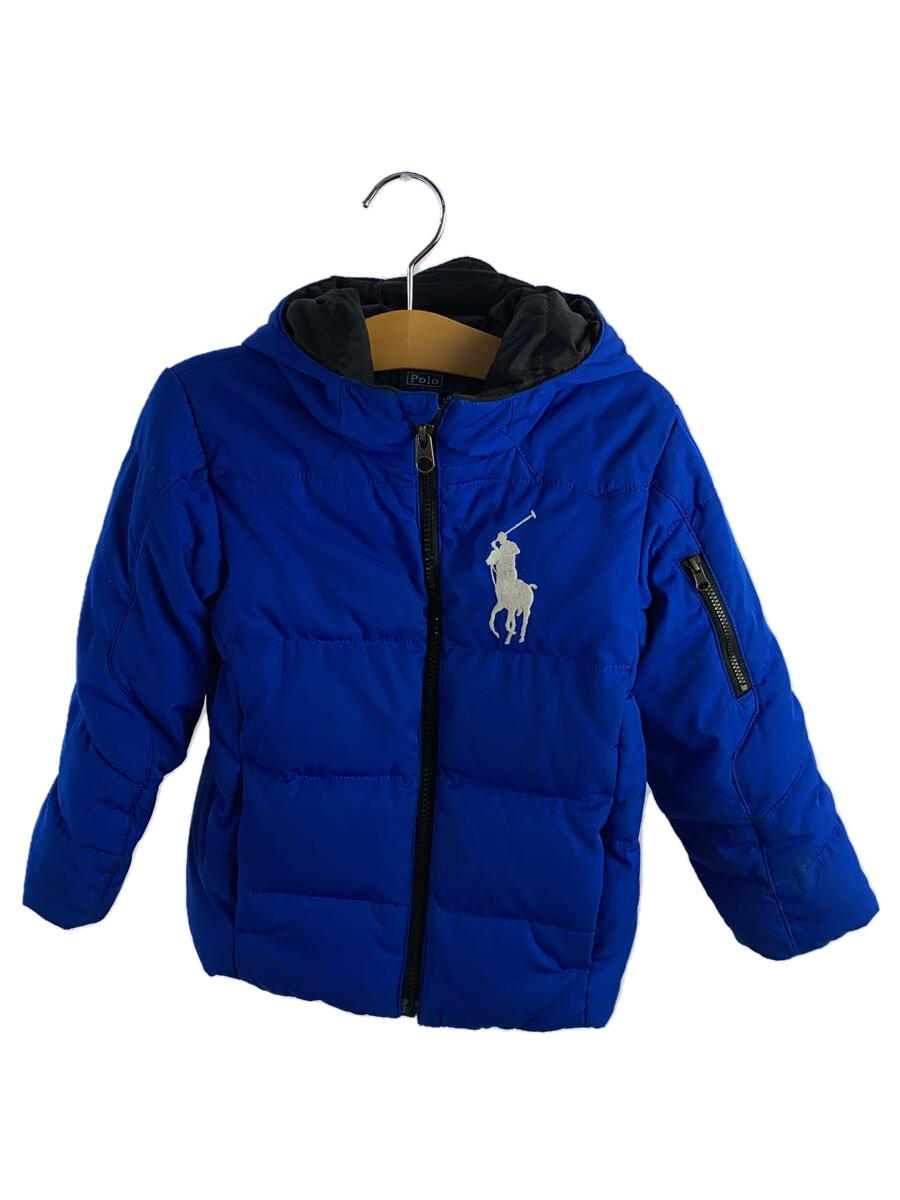 【中古】POLO RALPH LAUREN◆ジャケット/US5/ポリエステル/BLU/it03945310963【キッズ】