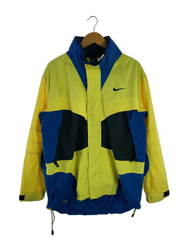 【中古】NIKE ACG◆ナイロンジャケット/L/ナイロン/YLW/無地【メンズウェア】 【中古】NIKE ACG◆ナイロンジャケット/L/ナイロン/YLW/無地【メンズウェア】