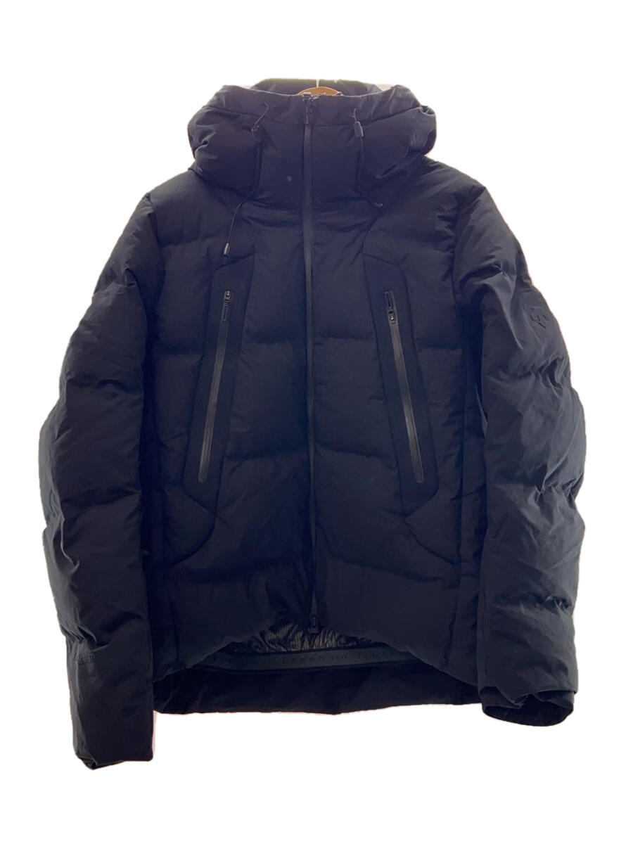 【中古】DESCENTE ALLTERAIN◆水沢ダウン/ダウンジャケット/tomorrowland別注/S/ポリエステル/ブラック【メンズウェア】