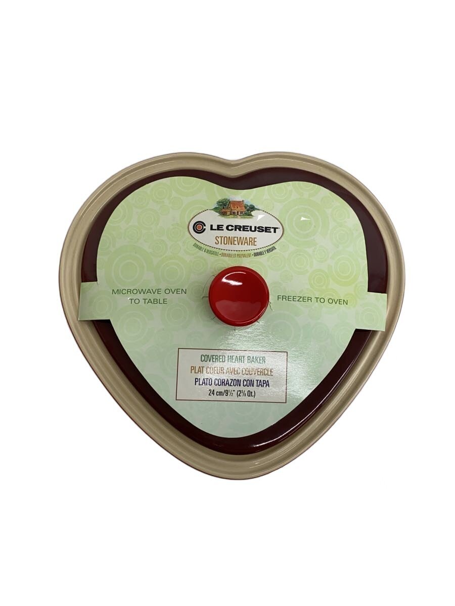 【中古】LE CREUSET◆鍋/サイズ:24cm/RED【キッチン用品】