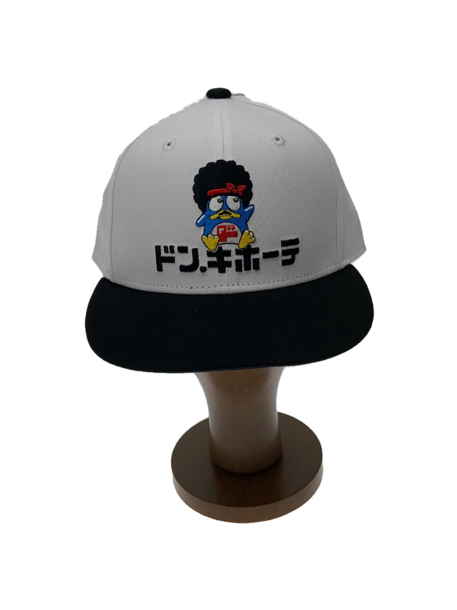 【中古】ドン・キホーテ◆キャップ/--/コットン/WHT/メンズ【服飾雑貨他】