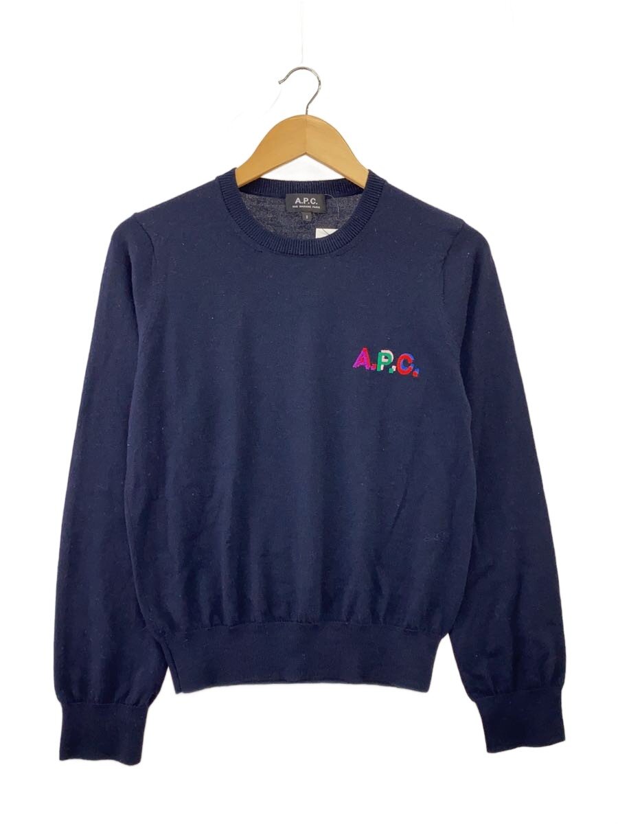 【ブランド】A.P.C. 【ブランドカナ】アーペーセー 【型番】 【程度】B 【サイズ】S 【メインカラー】ネイビー 【素材・生地】ウール 【キーワード】　　　/ 2026/08/16 セカンドストリート高松レインボーロード店【3855】【中古】A.P.C.◆ニット・セーター(厚手)/S/ウール ブランド A.P.C. 型番 カラー ネイビー 柄 素材・生地 ウール>色・素材について サイズ S>サイズ表示について 実寸（cm） 【カットソー】 身幅：47 / 着丈：57.5 / ゆき：83 【その他】 その他サイズ：/ 商品は　セカンドストリート高松レインボーロード店の店頭にて販売しております。商品に関するお問合わせは、お電話(TEL:087-869-8530)にて、問合わせ番号：2338446465717をお伝えください。 配送方法やお支払い方法に関するお問い合わせは、サポートセンターまでご連絡をお願いします。 ※お電話の対応は営業時間内のみとなります。お問い合わせフォームでお問い合わせの際はご注文番号をご記入下さい