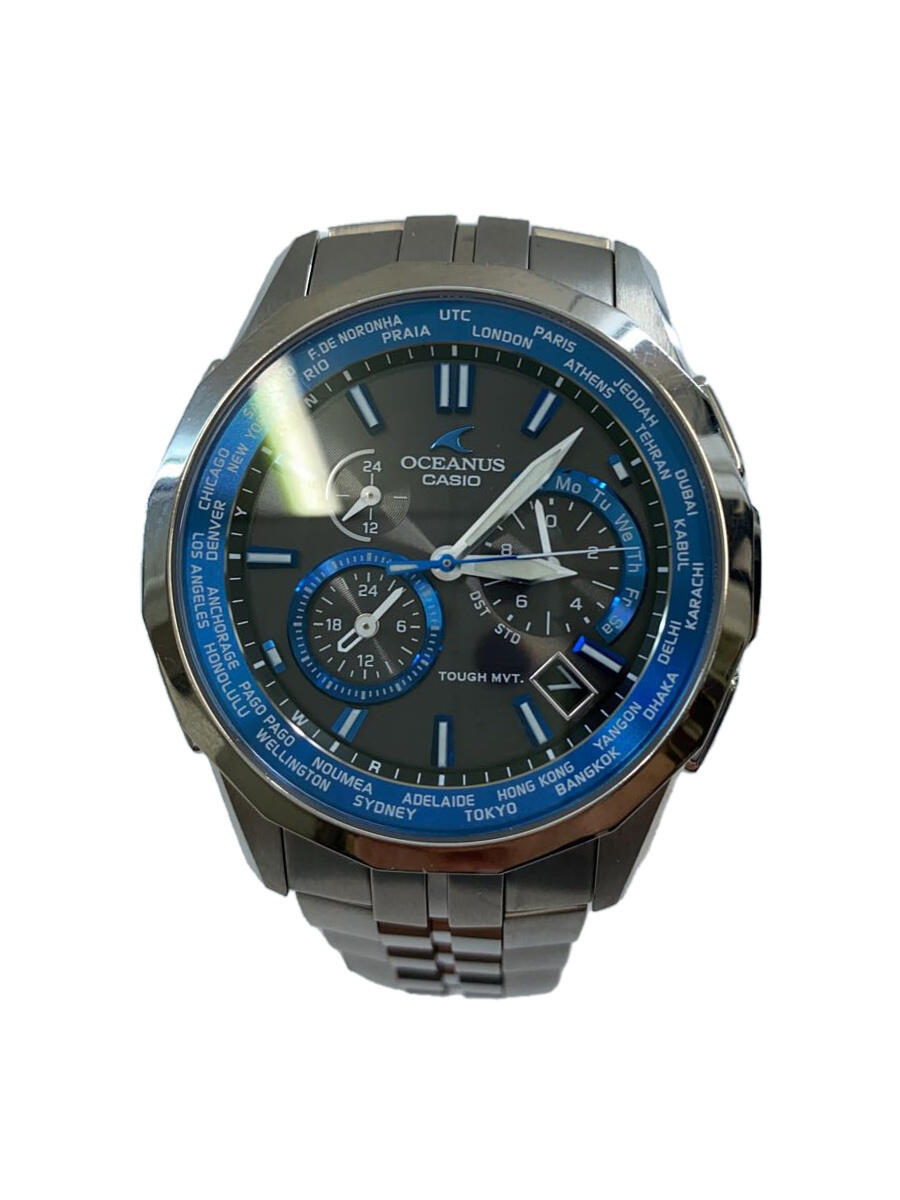 【中古】CASIO◆箱付/OCEANUS Manta/オシ