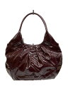 【中古】agnes b.◆トートバッグ/PVC/BRD/エナメル【バッグ】(4)
