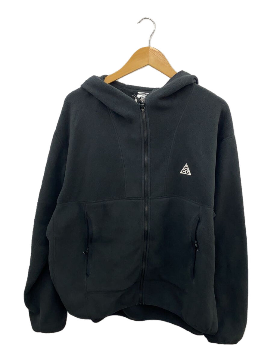 【中古】NIKE ACG◆ジャケット/XXL/ポリエステル/BLK/無地/FB8083-010/Wolf Tree Fullzip Hoo【メンズウェア】