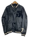 【中古】STUSSY◆スタジャン/M/ポリエ