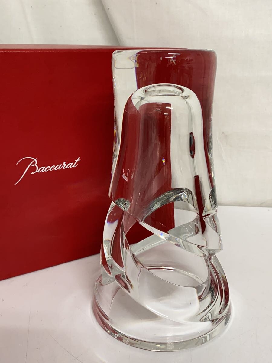 【中古】Baccarat◆壷・花瓶/トルネード/クリスタルガラス/フラワーベース/【インテリア小物・日用雑貨】 [2]