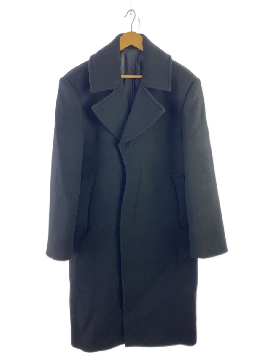 【中古】NEU_IN/コート/M/ウール/BLK【メンズウェア】