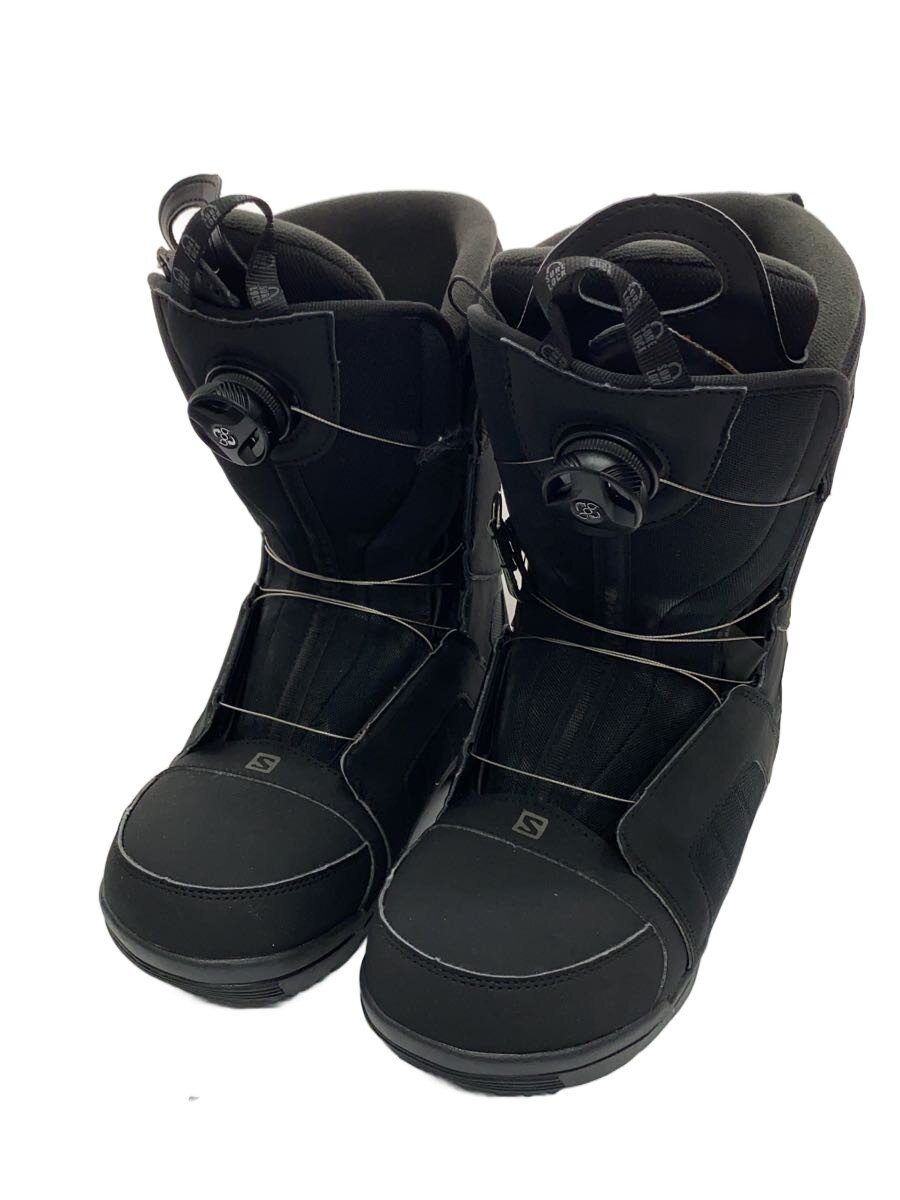 【中古】salomon◆スノーボードブーツ/27.5cm/BOA/BLK/375675【スポーツ】
