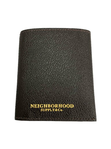 【中古】NEIGHBORHOOD◆2つ折り財布/レザー/BLK/無地/メンズ【服飾雑貨他】 【中古】NEIGHBORHOOD◆2つ折り財布/レザー/BLK/無地/メンズ【服飾雑貨他】
