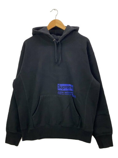 【中古】Supreme◆×JUNYA WATANABE MAN/パーカー/M/コットン/BLK/Hooded Sweatshirt【メンズウェア】 【中古】Supreme◆×JUNYA WATANABE MAN/パーカー/M/コットン/BLK/Hooded Sweatshirt【メンズウェア】