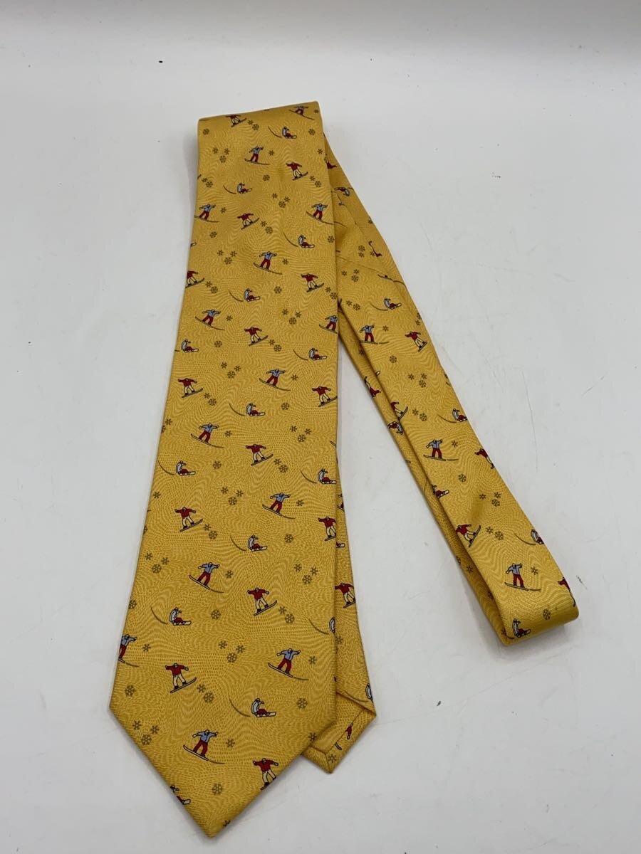 【中古】dunhill◆ネクタイ/シルク/ORN
