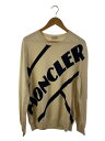 【中古】MONCLER◆ニット・セーター(薄手)/XXXL/コットン/CRM/F10919C70300 V9085//【メンズウェア】